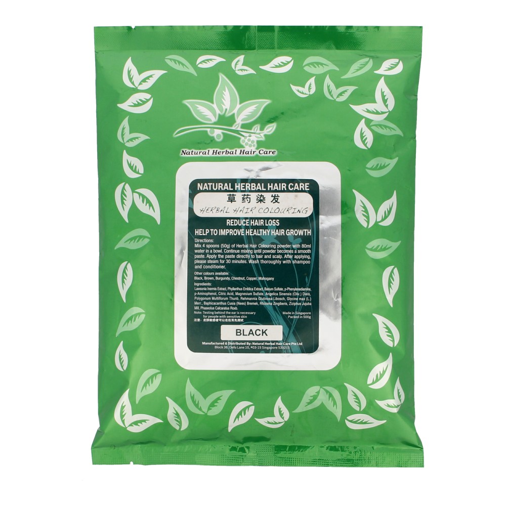 Premium Black Herbal Hair Colouring! Natural Herbal Hair Care